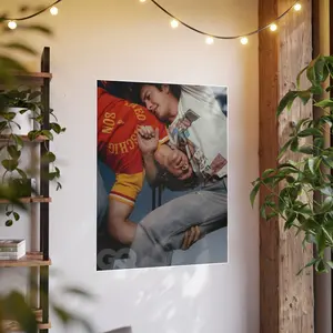 Heated Rivalry Hollanov Rolled Poster Shane X Ilya, Hudson Williams X Connor Storrie, Dorm Room Decor