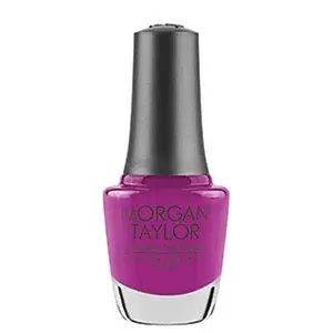 Morgan Taylor Carnaval Hangover - Purple Neon Creme, Professional Lacquer, Vibrant, Chip-Resistant, Fast-Drying, Long-Lasting, High-Shine, Perfect for Manicures & Pedicure, 15mL.
