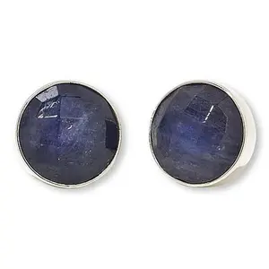 Mine Finds by Jay King Sterling Silver Tanzanite Stud Earrings