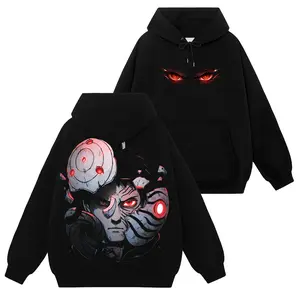 ZagonStore Obito Uchiha Kamui Overdrive - Naruto #34 Hoodie Sweatshirt, Japanese Comic, Y2k Anime Shirt, Oversized Anime Hoodie, Vintage Anime Shirt, Gift For Fan, Anime Manga Gift