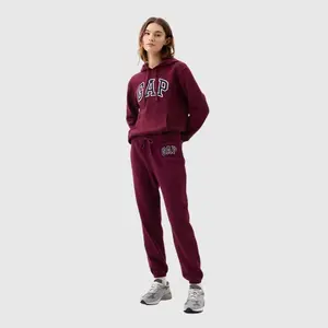 GAP Logo Joggers Women Regular - Soft Fleece Joggers with On-SEAM Pockets for Comfort & Style