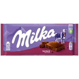 Milka Zartherb Extra Cocoa Dark Chocolate 100Gr