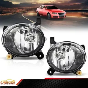 Fit For 2009-2012 Audi A4 S4 B8 Sedan Pair Front Fog Light Lamp Kit
