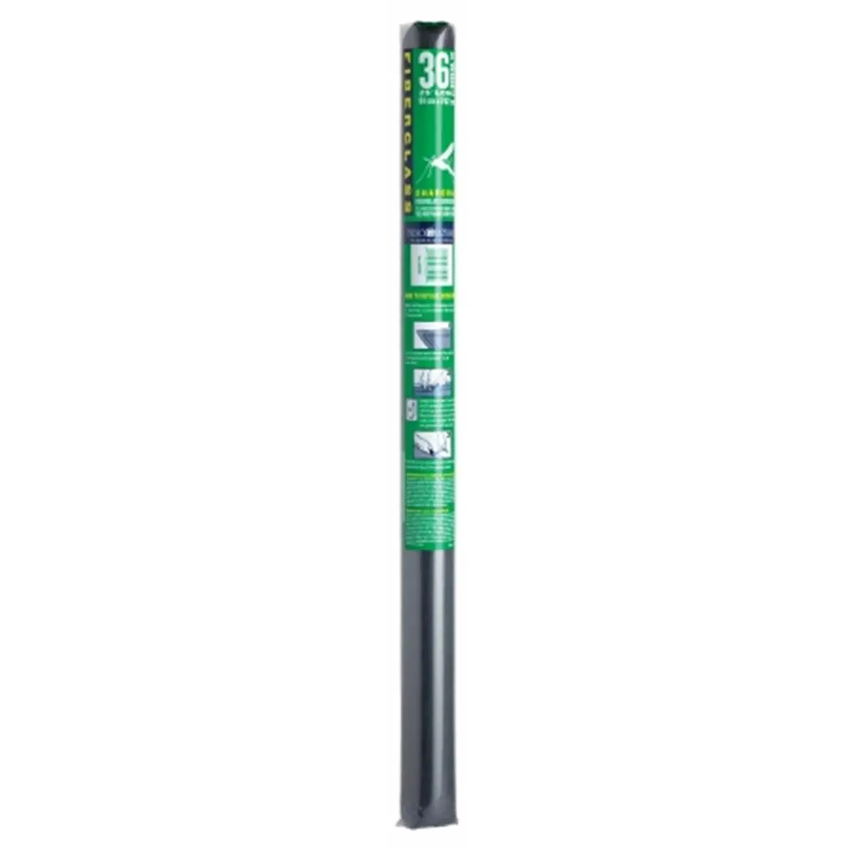 212 MAIN Saint Gobain FCS8555-M Charcoal Tint All-Climates 3 in. x 25 in. Fiberglass Screen, Screen Door Mesh