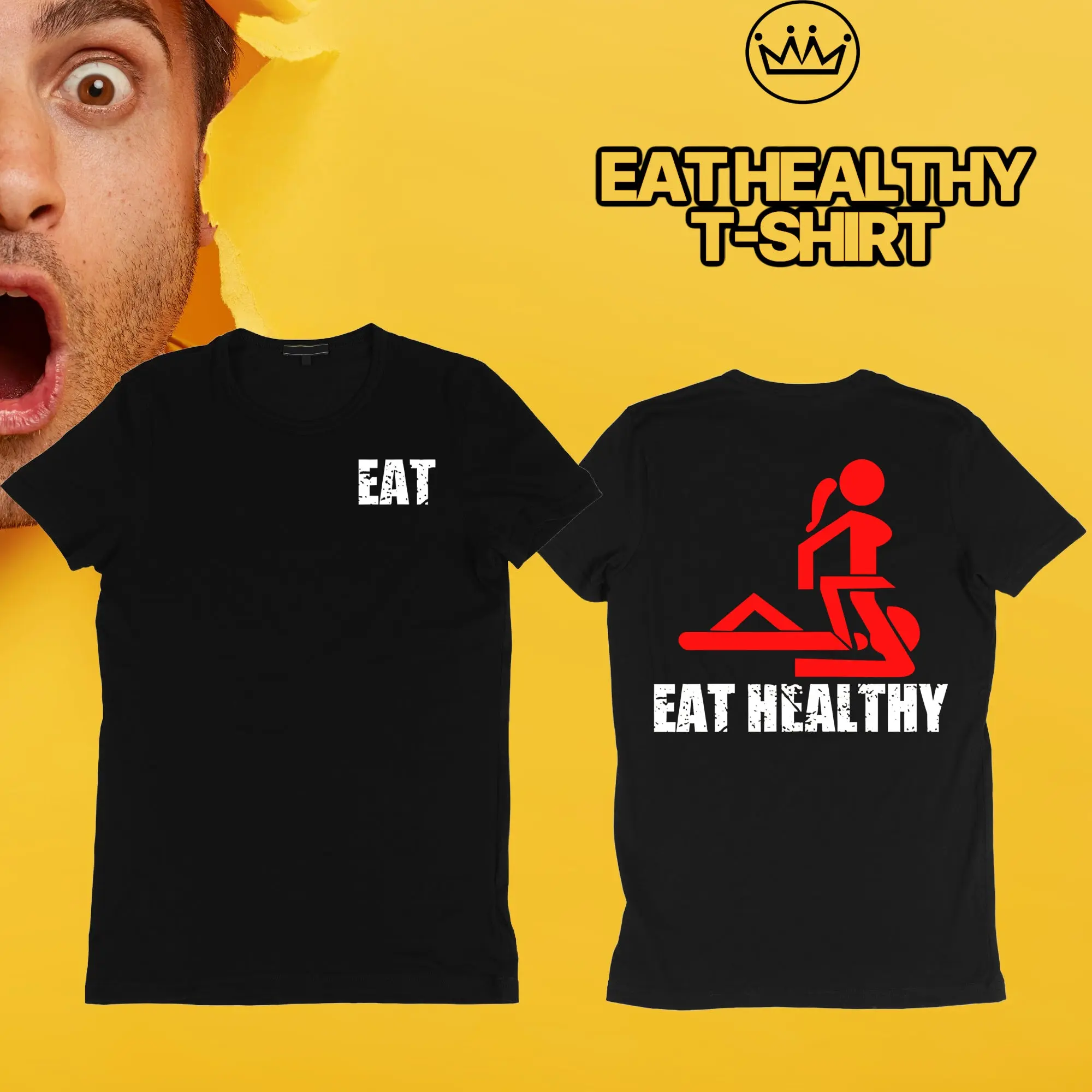 EAT HEALTHY / T- Shirt