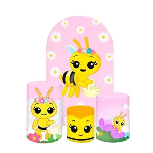 Bee Arch Backdrop and Cylinder Covers Bee Arch Backdrop and Cylinder Covers