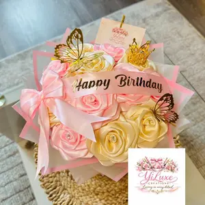 12-Rose Eternal Bouquet