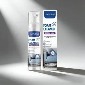 JAYSUING Fabric Sofa Foam Cleaner for Couch Fabric Curtains & Mattress 100ML Wash-Free Removes Stains Quickly Multi-Purpose Cleaner