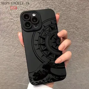 A mobile phone case |   with creative star compass pattern |   suitable for IPhone 15 Pro Max cases 16 14 Plus Pro Max 13 12 11 X/XS XSMax 12 13 mini iPhone 16E