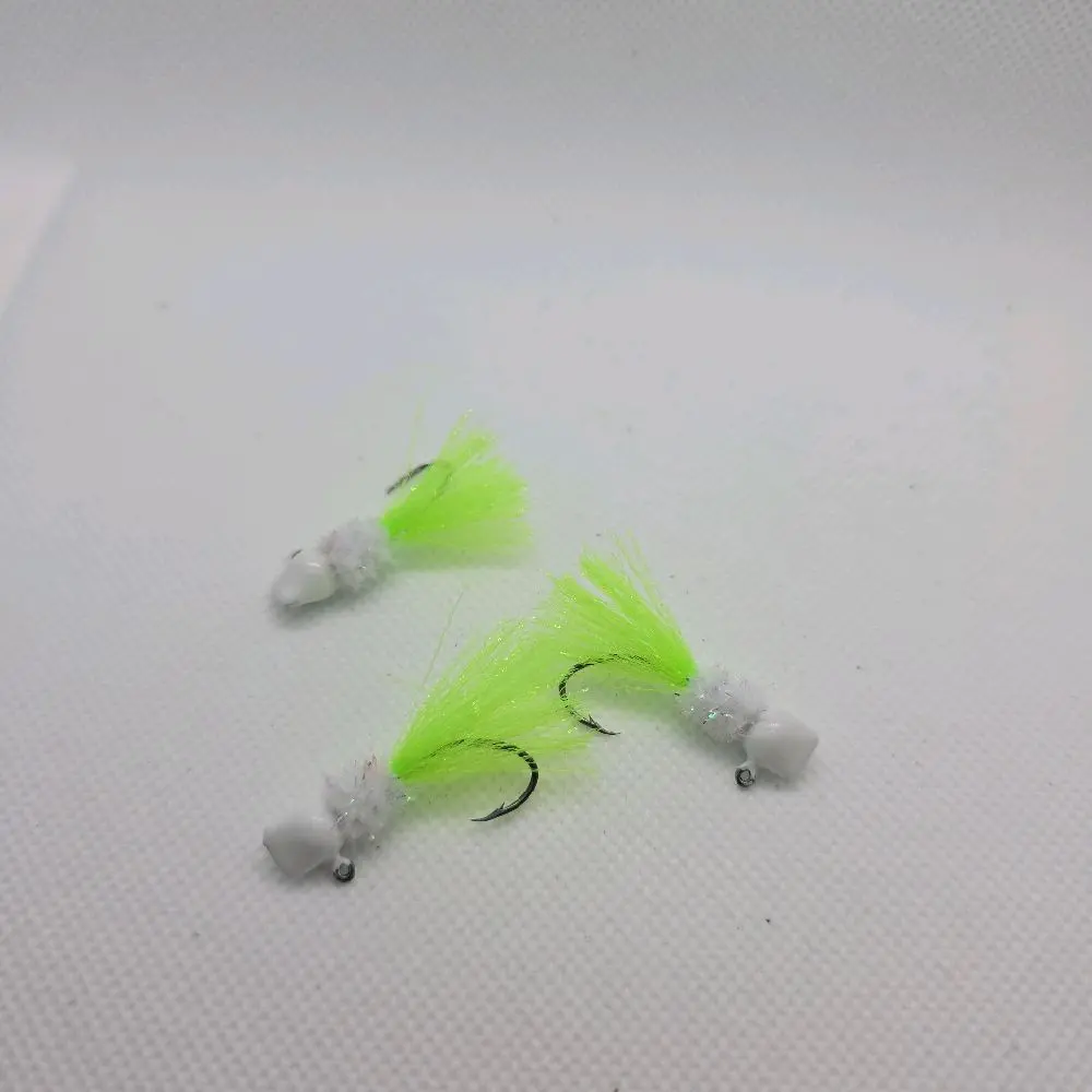 White & Chartreuse White & Chartreuse