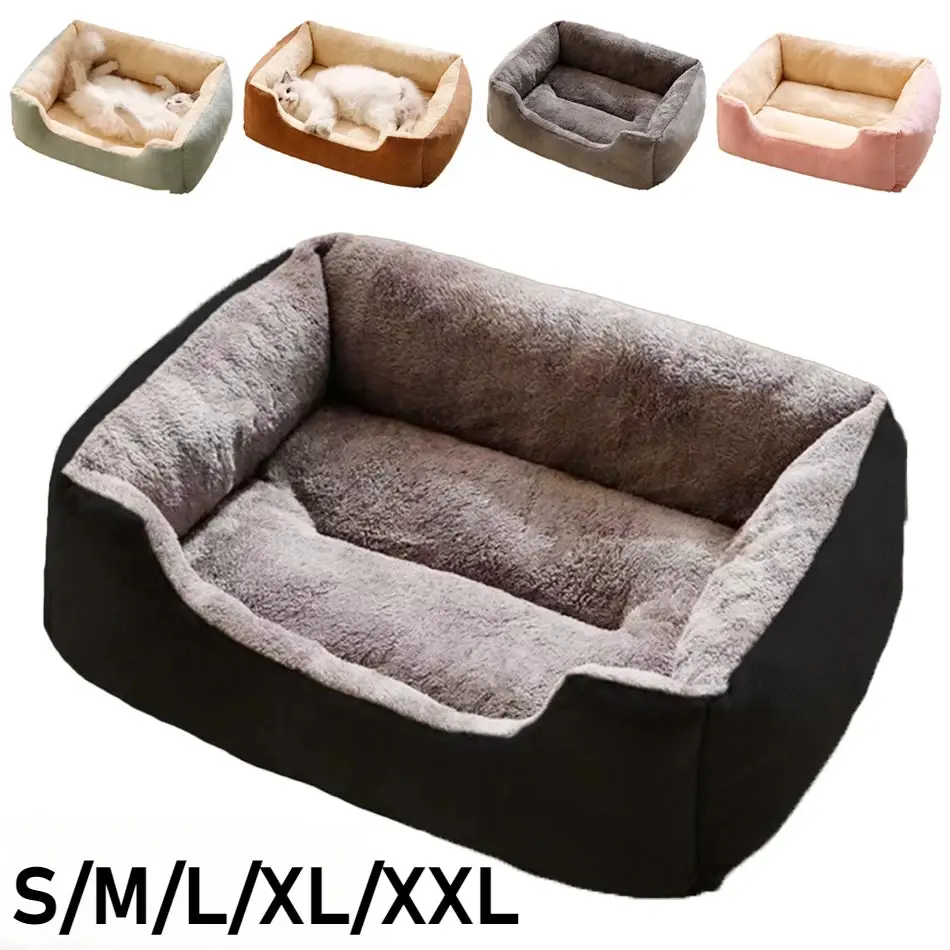 Plush Pet Bed for Cats & Dogs | Soft Breathable Cushion