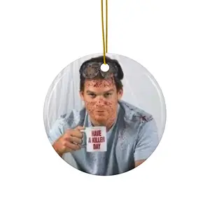 Dexter Morgan Nice Day Ceramic Ornament