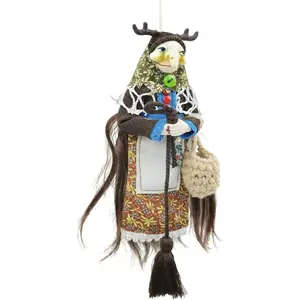 JITUIHOM Handmade Kitchen Witch Doll - Hanging Good Luck Charm for Home & Kitchen Decor,Cooking Dolls Hang Ornament, Unique Gift for Cooking Lovers,Mom,Friend (#A