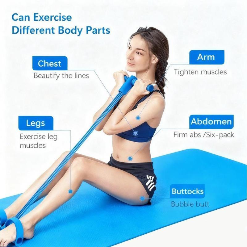 2026 NEW Pedal Resistance Bands with Handles Upgraded 6-Tube Natural Rubber for Full Body Workout at Home Gym Yoga Abs Waist Arms and Legs Training Muscle Exercise Equipment 2026 NEW Pedal Resistance Bands with Handles Upgraded 6-Tube Natural Rubber for Full Body Workout at Home Gym Yoga Abs Waist Arms and Legs Training Muscle Exercise Equipment