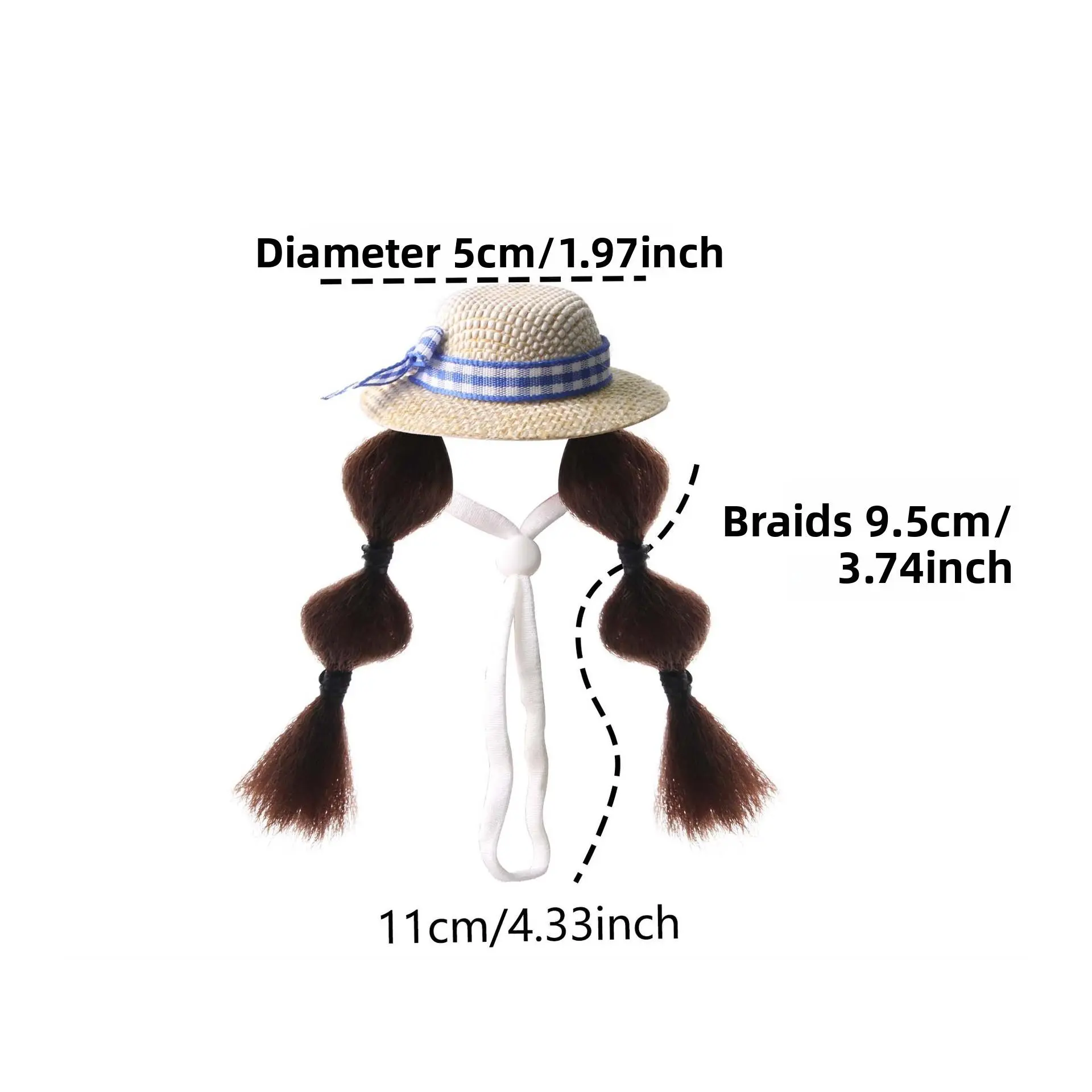 Lantern braid brown