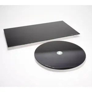 Henning Lee Tempered Glass Countertop Tray and Lazy Susan Set