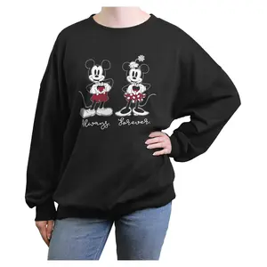 Junior's Mickey & Friends Always Forever Duo Sweatshirt