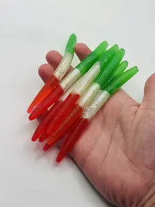 Fatty Senko Rubber Worms Custom Made Fishing Bait Mimicking Real Worms for Optimal Results Natural Look Enhance Your Angling Experience