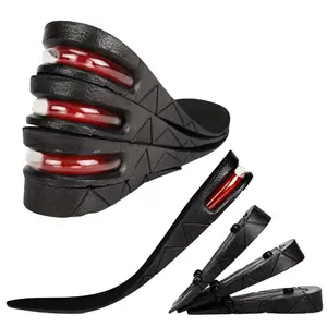 Invisible Height Increase Insoles Unisex Ultra Soft Sole Non-Tiring Leather Shoes Adjustable Height Cushions, Comfortable Footwear Inserts Height Increasing Insoles