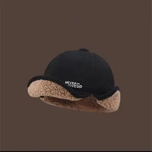 Aeropostale Unisex Winter Warm Thicken Duck Tongue LeiFeng Hat - Windproof Fleece-lined Ear Protection for Outdoor Cycling Baseball Cap
