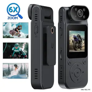 Vlog Body Camera, 1 Count Portable Action Camera with 180 Rotation Lens, Wearable Sports Camera for Outdoor Sport Cycling Skiing Running Hiking