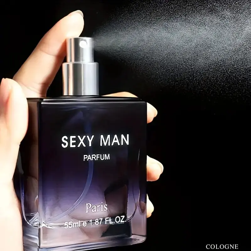 Men's Invigorating Woody Long Lasting Fragrance - 55ml (1-1.9 fl oz) Daily Wear Cologne, Ideal for Dating, Christmas Gift