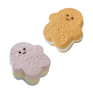 [WenQing Taba Squishy Gingerbread Man Series - Handmade TabaSquishy/full silicone reborn squishy, ​​Fidget Toy, taba Squishies, Squishy Toy]