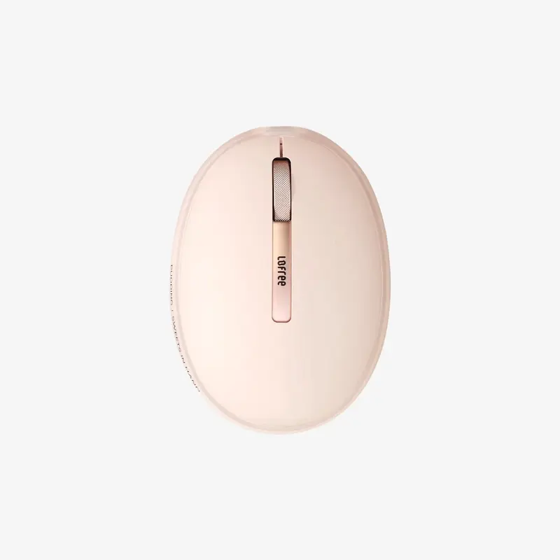 Lofree Pudding Dual-Mode Cordless Mouse - 2.4G Wireless, 500mAh Rechargeable, 5 Adjustable DPI Levels, Laptop Wireless, Office Use, Cordless Mice for Work From Home, Elevate Your Workspace