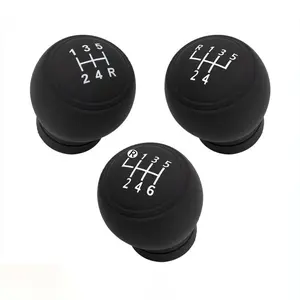 Silicone Shift Knob Cover - For 5-Speed/6-Speed Manual Transmission - Easy to Install, Durable Soft Car Interior Accessory for Cars, Trucks and SUVs, Vehicle Upgrade, Fashion Design, Wear-Resistant Material, Trucker's Choice