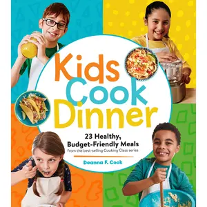 Kids Cook Dinner by Deanna F. Cook [Paperback Book]