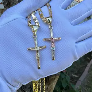 Elegant Cross Necklace for Anniversary and Birthday Gift