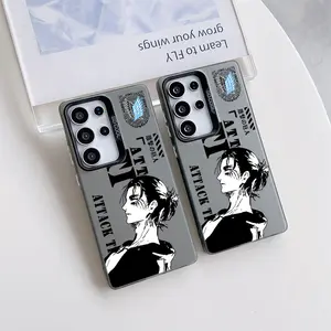 Anime A-Attacks on T-Titans Phone Case Suitable for Samsung Galaxy S26 S25 S24 A37 A57 A17 A07 A56 A26 A36 A55 A35 A06 A16 A05 A14 A24 A34 A54 A15 A05s A04e A25 S23 S22 S21 S20 FE Ultra Plus Edge 4G 5G Anti Fall Matte Back Cover