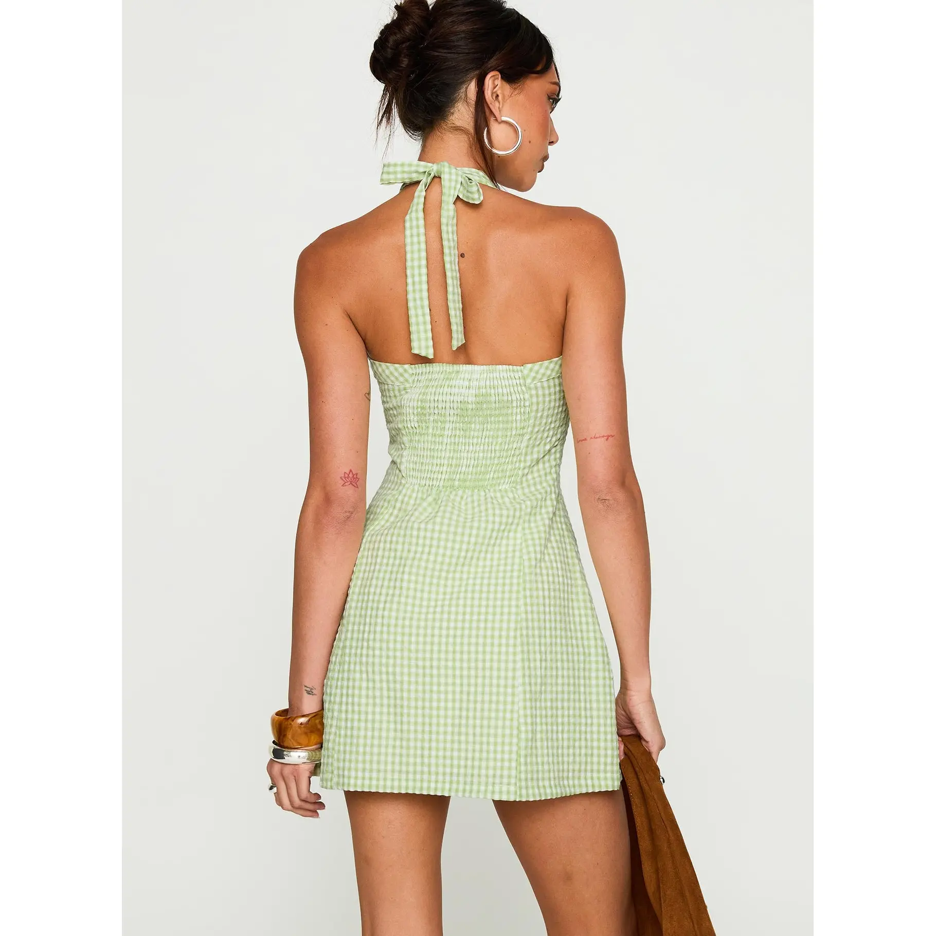 mallorie halter mini dress Mallorie Halter Mini Dress Black