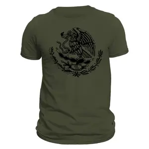 Mexico Mexican Flag Eagle T-Shirt - Playera Con el Aguila De Mexico