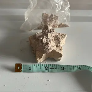 La Sobrina Sobri Estrella White Caolin Clay Pieces of Caolin Koko and Brown Clay Made in Mexico