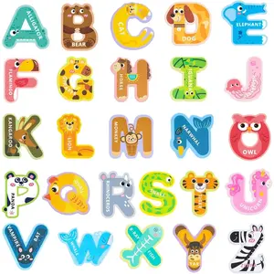 Animal Alphabet Magnets 26 Large Magnetic Letters for Toddlers Fridge Learning Educational Toy