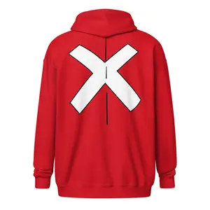 Gabby Red Cloak X zip hoodie Daemons of the Shadow Realm Yomi no Tsugai