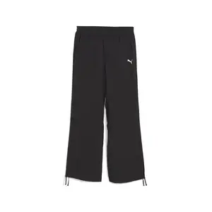 PUMA Mens Wardrobe Essentials Oversized Parachute Pants Casual Pockets - Black