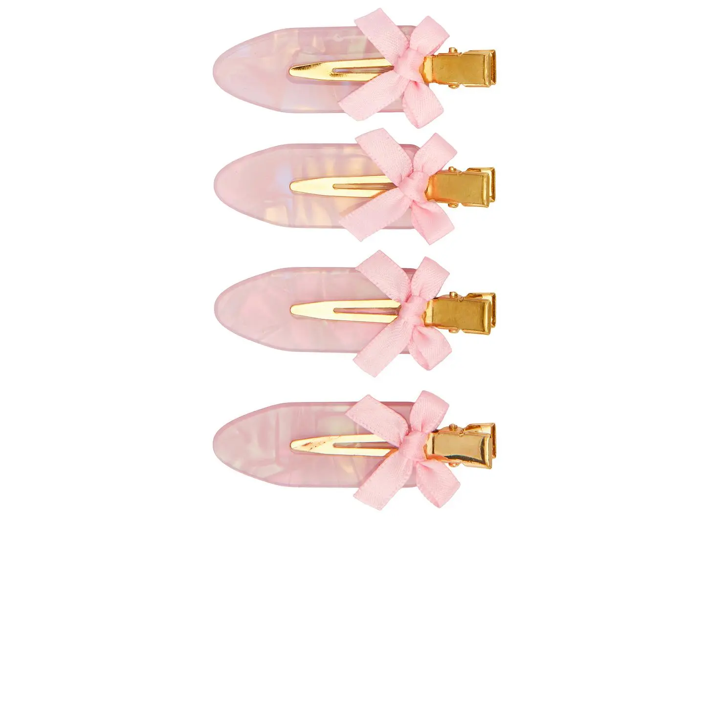 petit moments X Scott King Hair Selena Setting Clips in Pink
