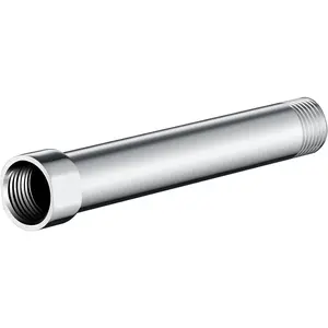 BRIGHT SHOWERS Shower Arm Extender for Rain and Handheld Shower Head, 6 Inch Premier Bath Fixtures