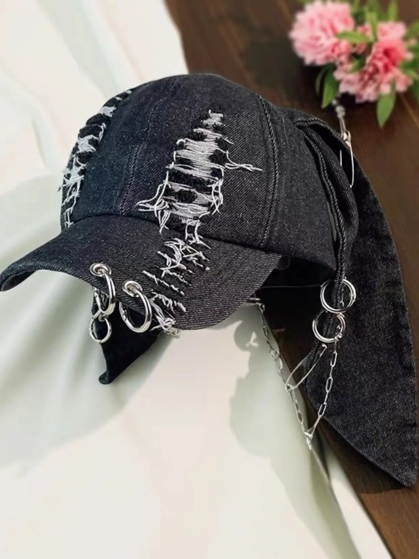 Unisex Wasteland Style Bunny Ear Baseball Cap, Statement Cap  display picture 2