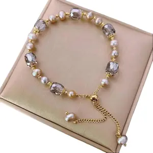 Vintage Imitation Pearl Bracelet, Multi Smooth Bead Elegant Jewelry for Daily Wear, Weddings & Parties, Ideal Gift for Women