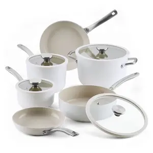 Ceramic Nonstick 10-Piece Cookware Set