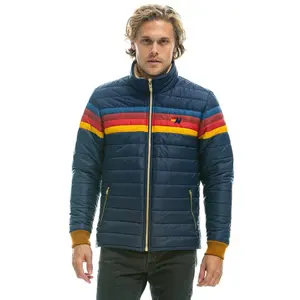 4 STRIPE JACKET -  NAVY