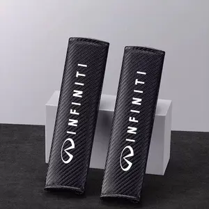 Car Interior Safety Belt Shoulder Padding, Comfortable Shoulder Pad for Infiniti Fx35 Q50 Q30 Esq Qx50 Qx60 Qx70 Ex Jx35 G35 G37 Ex3, Enhance Safety and Comfort
