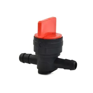 For 1/4\\\" ID Pipe Switch Valve 8mm Universal Faucet Fuel In-line Motorcycle Fuel Supply Petrol Switch Plastic New