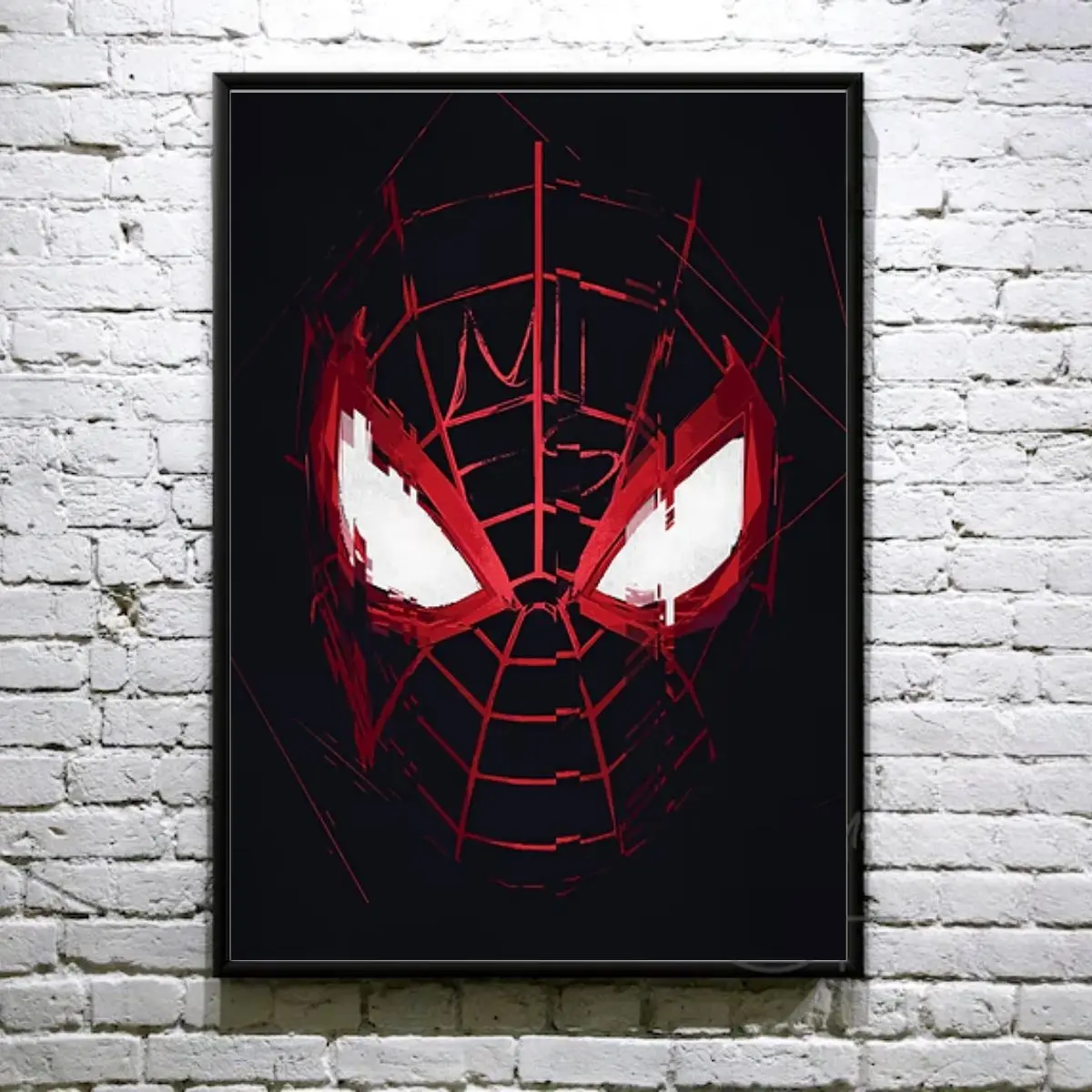 Spideyy Mask Poster, MarveII Poster, Super Hero Wall Art, Mask Poster, Best Gift, #Spiidermann Poster