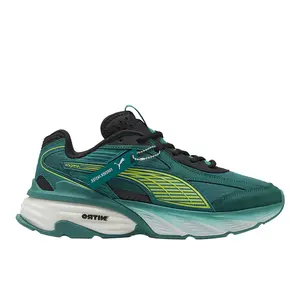 PUMA Mens X Aston Martin Aramco F1 Team Fade Lace Up Sneakers Shoes Casual - Green
