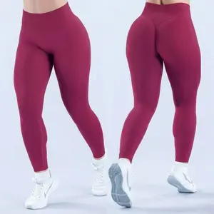 DFYNE Impact Performance 2-Piece Women's Gym Wear Set - Seamless Long Sleeve Sporty Sports Top, Quick-Dry Compression Sculpting Scrunch Butt Leggings for Gym Workouts, Sporty Sports Tops