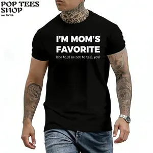 I’m Mom’s Favorite Funny Graphic T-Shirt – Bold Statement Streetwear Tee